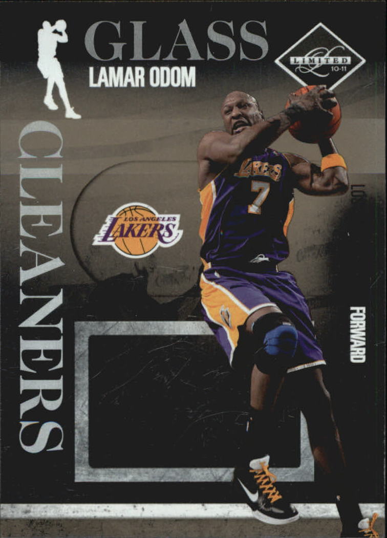 2010-11 Limited Glass Cleaners #6 Lamar Odom