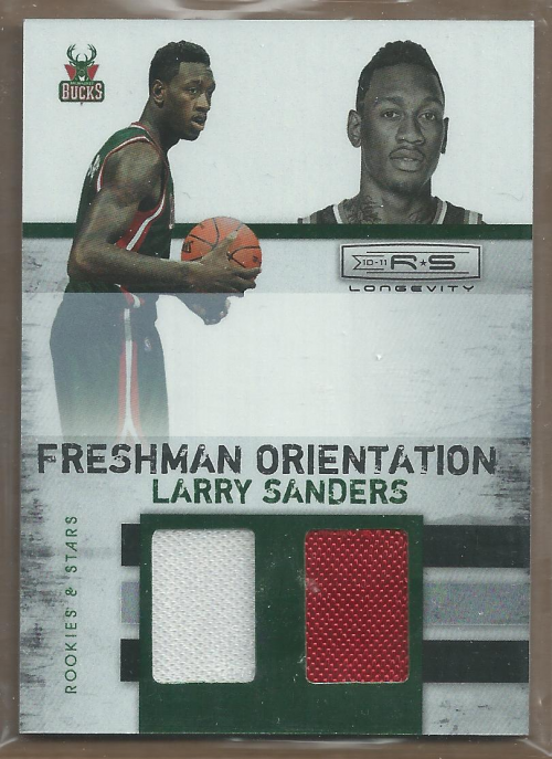 2010-11 Rookies and Stars Longevity Freshman Orientation Materials #14 Larry Sanders