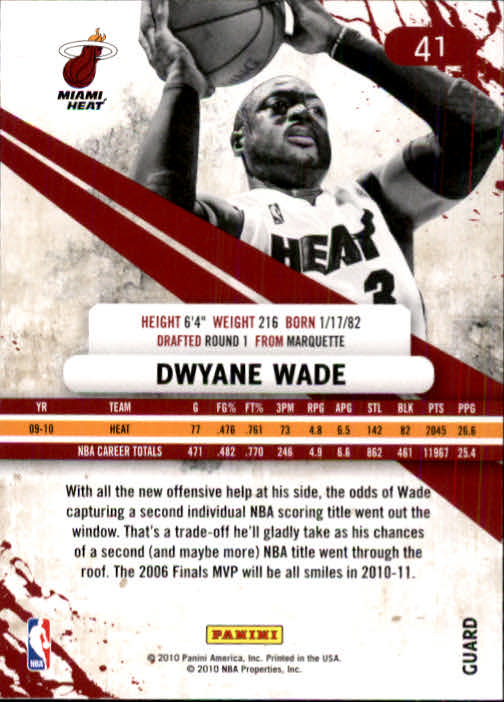Dwyane Wade cards (2004-2022) Heat Bulls Marquette - You Choose - Picture 135 of 232