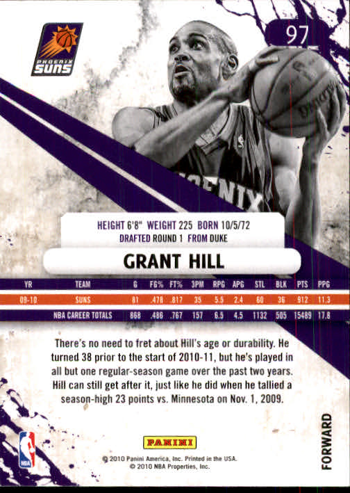 Grant Hill cards (1995-2021) Pistons Magic Clippers Duke - You Choose - Picture 244 of 272