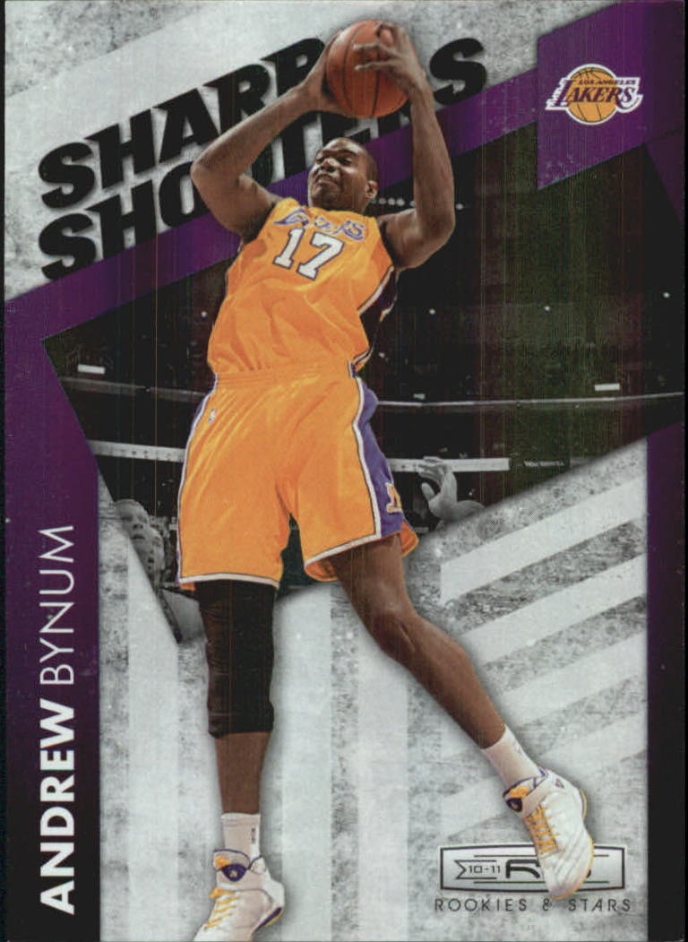 2010-11 Rookies and Stars Sharp Shooters Holofoil #5 Andrew Bynum