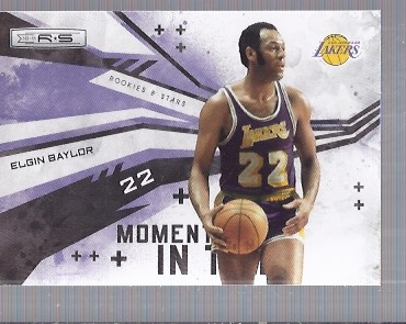 2010-11 Rookies and Stars Moments in Time #2 Elgin Baylor