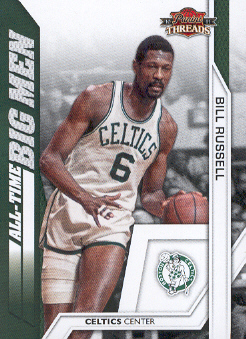 2010-11 Panini Threads All-Time Big Men #1 Bill Russell