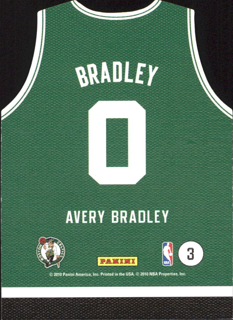2010-11 Panini Threads Rookie Team Threads Away #3 Avery Bradley back image