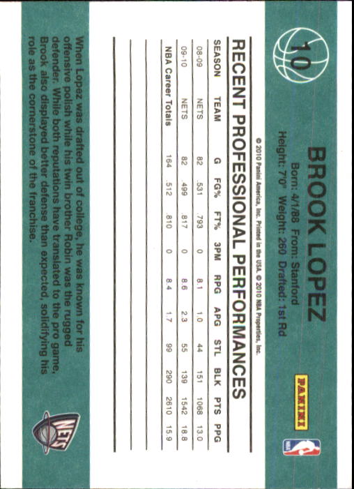2010-11 Donruss Basketball Card Pick (Base) 1-109 - Picture 16 of 198