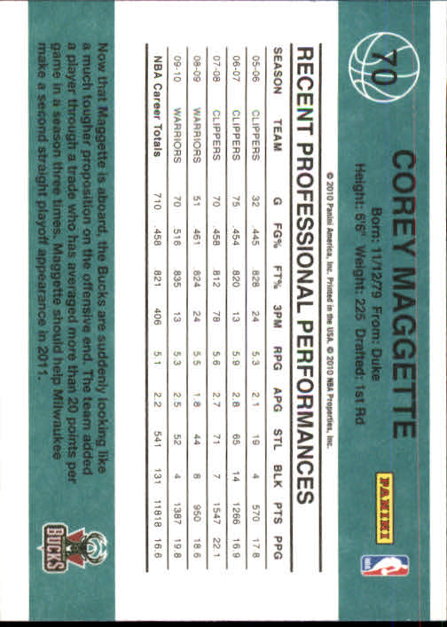 2010-11 Donruss Basketball Card Pick (Base) 1-109 - Picture 126 of 198