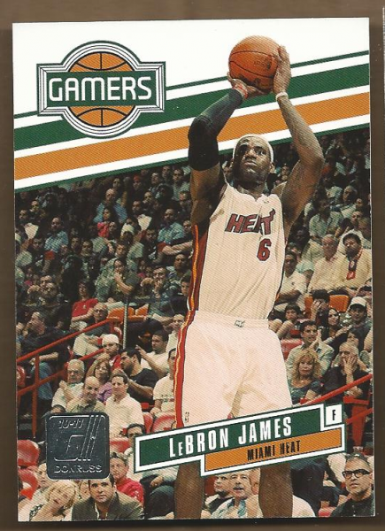 2010-11 Donruss Gamers #3 LeBron James
