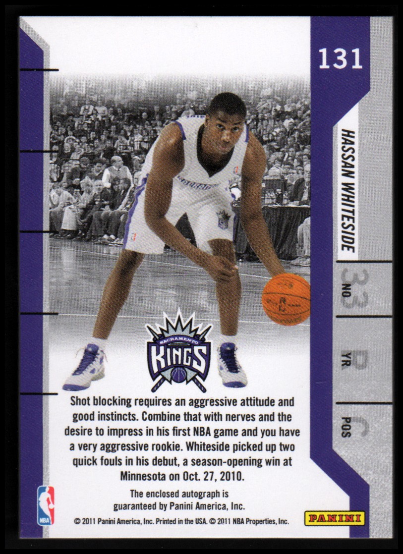 Sports Card Back