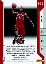 2010-11 Playoff Contenders Patches #163 Ed Davis AU SP back image