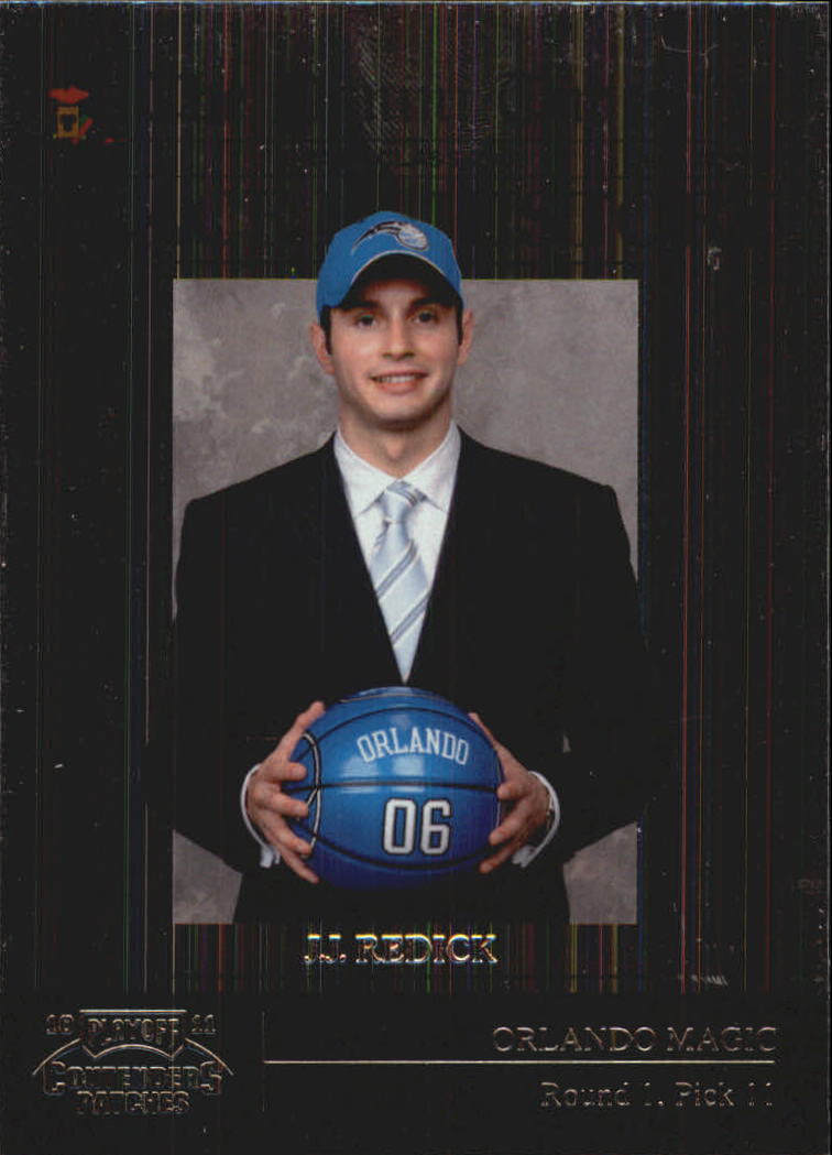 2010-11 Playoff Contenders Patches Place in History #4 J.J. Redick