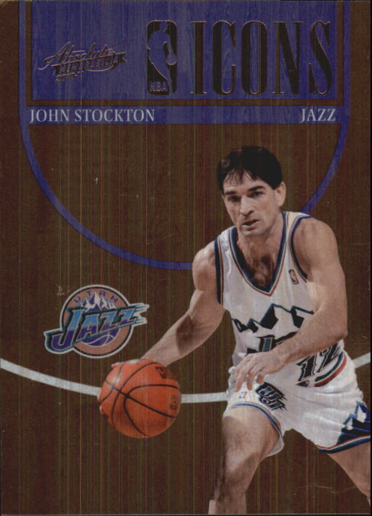 2010-11 Absolute Memorabilia NBA Icons #6 John Stockton