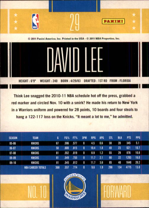 A6831- 2010-11 Classics Bk Card #s 1-120 +Inserts -You Pick- 15+ FREE US SHIP - Picture 57 of 316