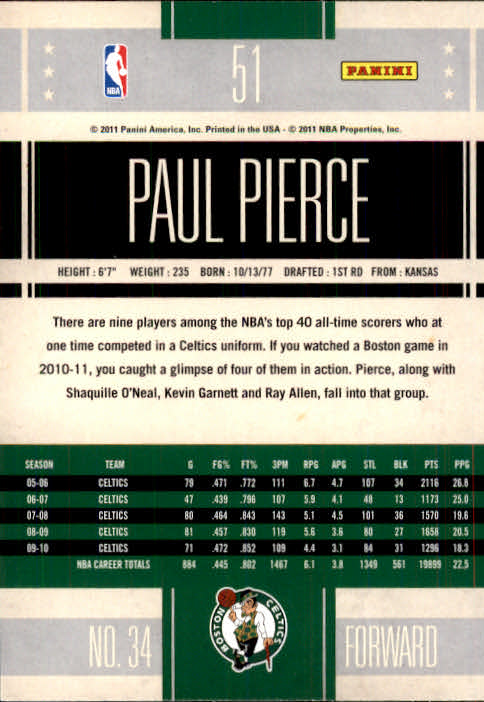 Paul Pierce cards (1999-2021) Celtics Nets - You Choose - Bild 279 von 360