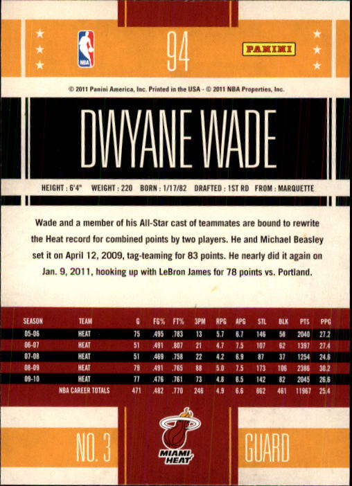 Dwyane Wade cards (2004-2022) Heat Bulls Marquette - You Choose - Picture 125 of 232