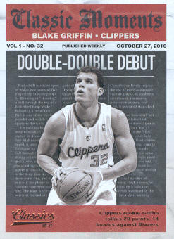 2010-11 Classics Classic Moments #10 Blake Griffin