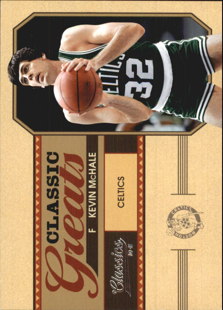 2010-11 Classics Classic Greats Silver #5 Kevin McHale