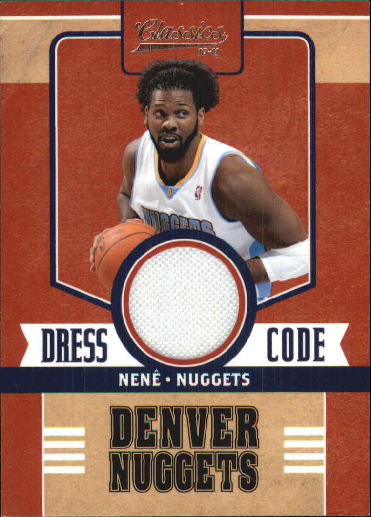 2010-11 Classics Dress Code Jerseys #3 Nene/199