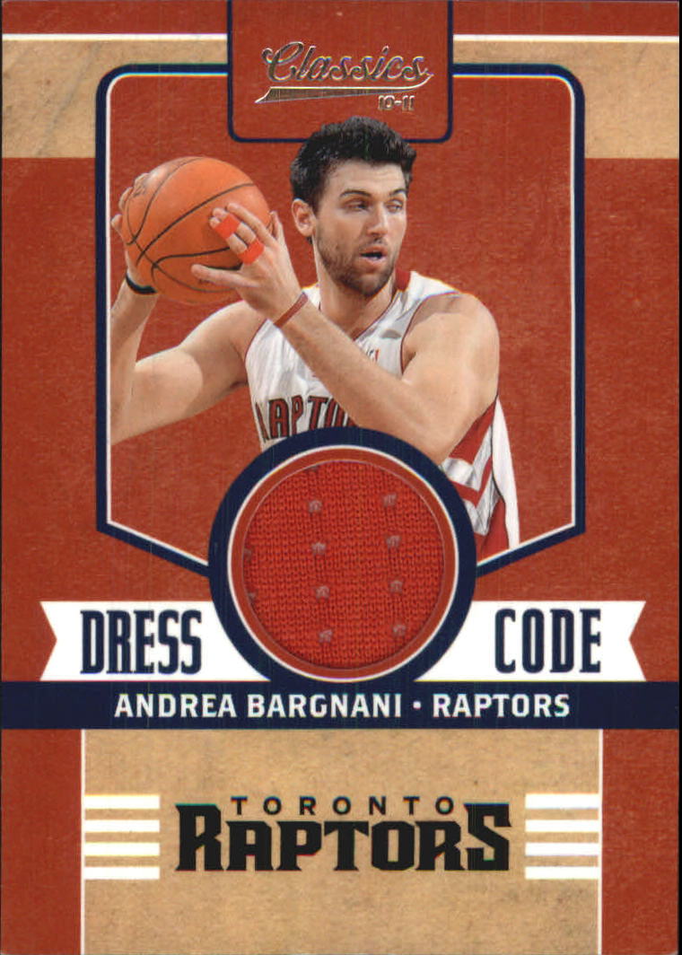 2010-11 Classics Dress Code Jerseys #24 Andrea Bargnani/199