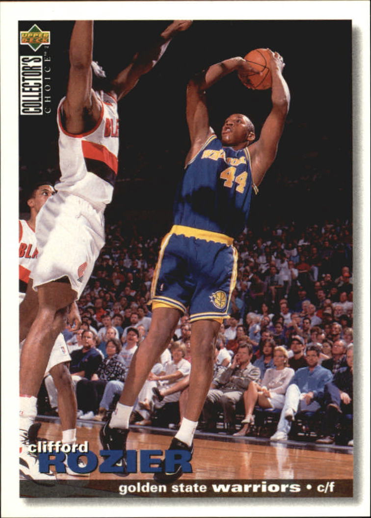 1995-96 Collector's Choice International German II #37 Clifford Rozier