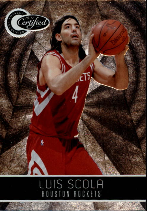 2010-11 Totally Certified #112 Luis Scola