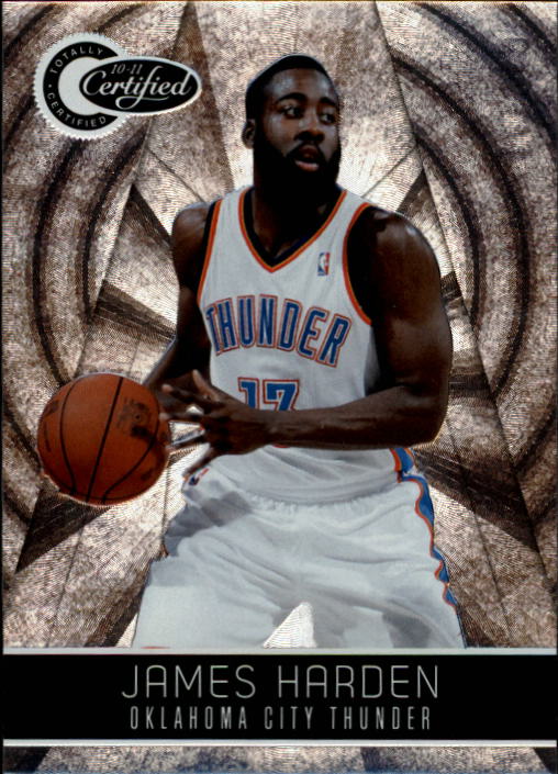2010-11 Totally Certified #129 James Harden