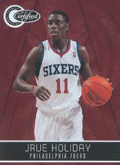 2010-11 Totally Certified Red #3 Jrue Holiday