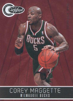 2010-11 Totally Certified Red #12 Corey Maggette