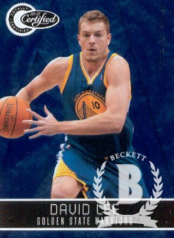 2010-11 Totally Certified Blue #143 David Lee