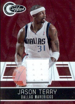 2010-11 Totally Certified Red Materials #83 Jason Terry/249