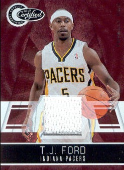 2010-11 Totally Certified Red Materials #99 T.J. Ford/249