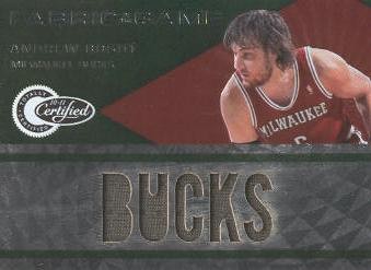 2010-11 Totally Certified Fabric of the Game Jumbo Team #35 Andrew Bogut/299