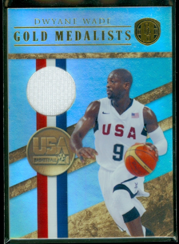 2010-11 Panini Gold Standard Gold Medalists Materials #5 Dwyane Wade
