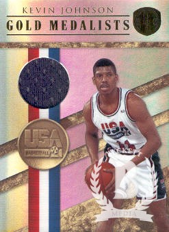 2010-11 Panini Gold Standard Gold Medalists Materials #18 Kevin Johnson