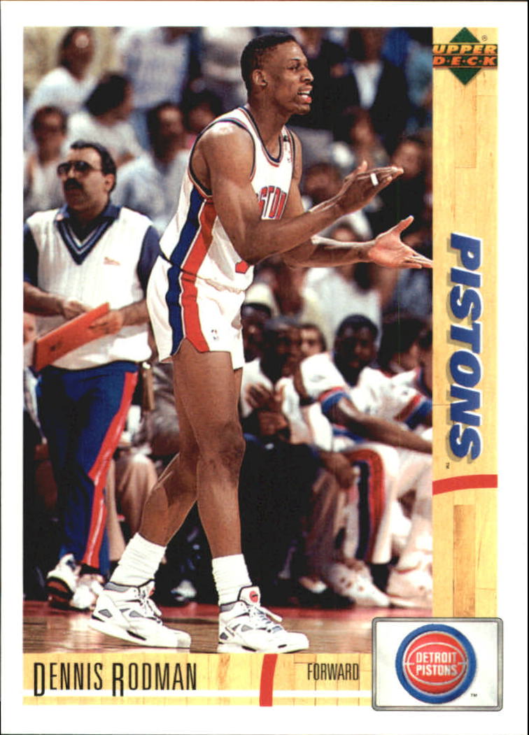 1991-92 Upper Deck International Spanish #50 Dennis Rodman