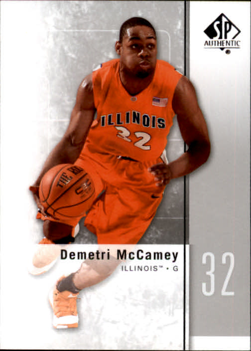 2011-12 SP Authentic #21 Demetri McCamey