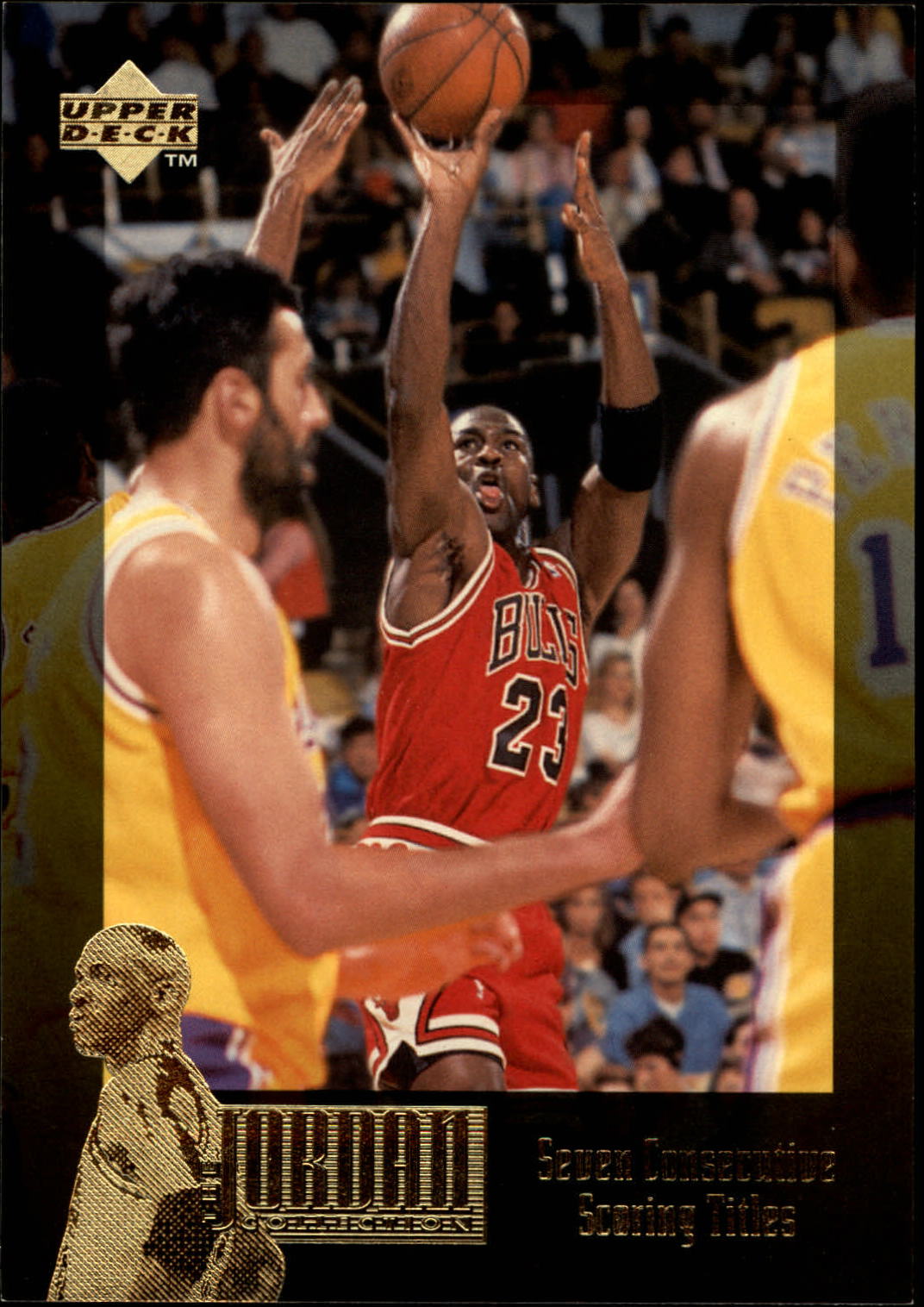 1995-96 Upper Deck Jordan Collection Jumbos #JC9 Michael Jordan
