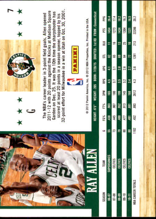 Ray Allen cards (1997-2021) Bucks Celtics Sonics Heat - Picture 317 of 349