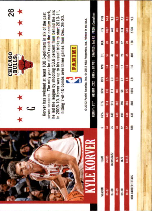A3948- 2011-12 Hoops Basketball Card #s 1-279 -You Pick- 15+ FREE US SHIP - Picture 45 of 457