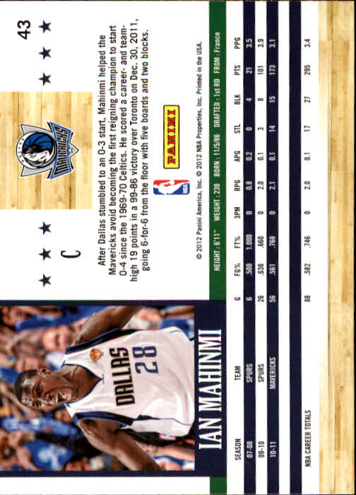 A3948- 2011-12 Hoops Basketball Card #s 1-279 -You Pick- 15+ FREE US SHIP - Picture 71 of 457