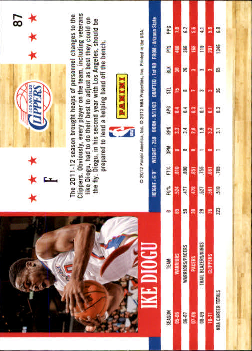 A3948- 2011-12 Hoops Basketball Card #s 1-279 -You Pick- 15+ FREE US SHIP - Picture 153 of 457