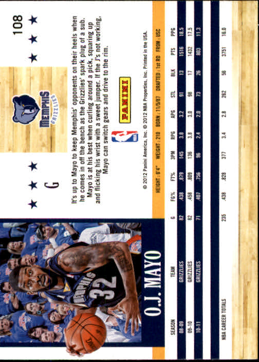 A3948- 2011-12 Hoops Basketball Card #s 1-279 -You Pick- 15+ FREE US SHIP - Picture 193 of 457