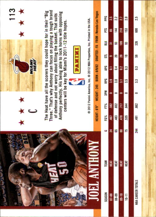 A3948- 2011-12 Hoops Basketball Card #s 1-279 -You Pick- 15+ FREE US SHIP - Picture 203 of 457