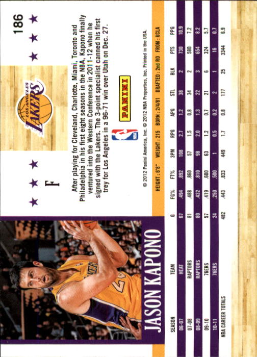 A3948- 2011-12 Hoops Basketball Card #s 1-279 -You Pick- 15+ FREE US SHIP - Picture 335 of 457