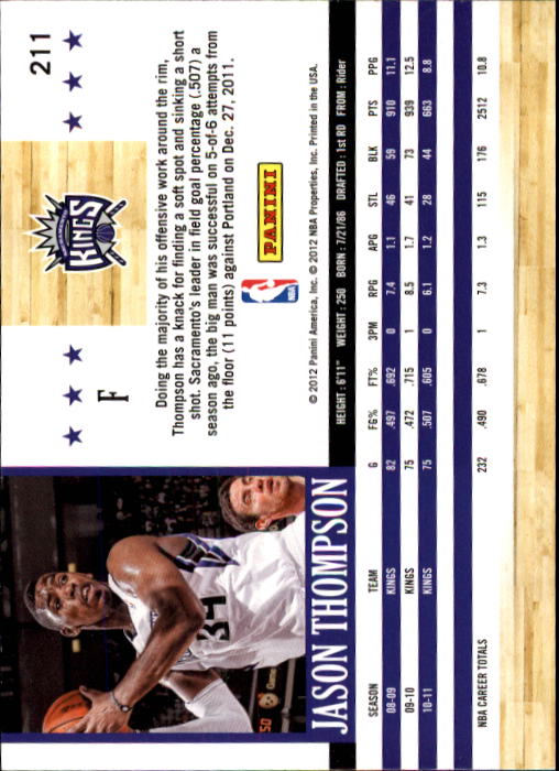 A3948- 2011-12 Hoops Basketball Card #s 1-279 -You Pick- 15+ FREE US SHIP - Picture 383 of 457