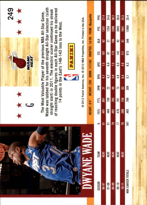 Dwyane Wade cards (2004-2022) Heat Bulls Marquette - You Choose - Picture 140 of 232