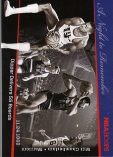 2011-12 Hoops A Night to Remember #7 Wilt Chamberlain