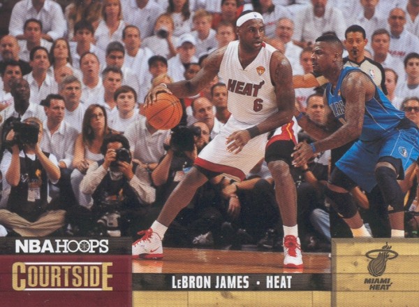 2011-12 Hoops Courtside #2 LeBron James