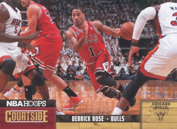 2011-12 Hoops Courtside #12 Derrick Rose