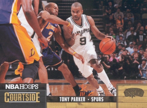 2011-12 Hoops Courtside #13 Tony Parker