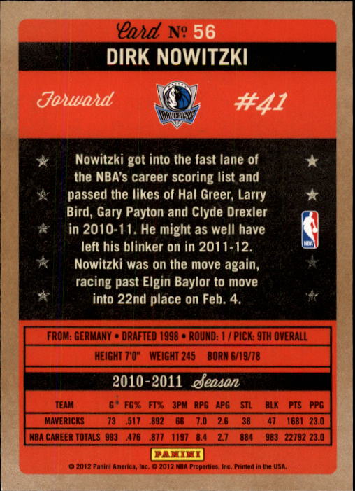 Dirk Nowitzki cards (1999-2021) Mavericks - You Choose - Bild 193 von 266